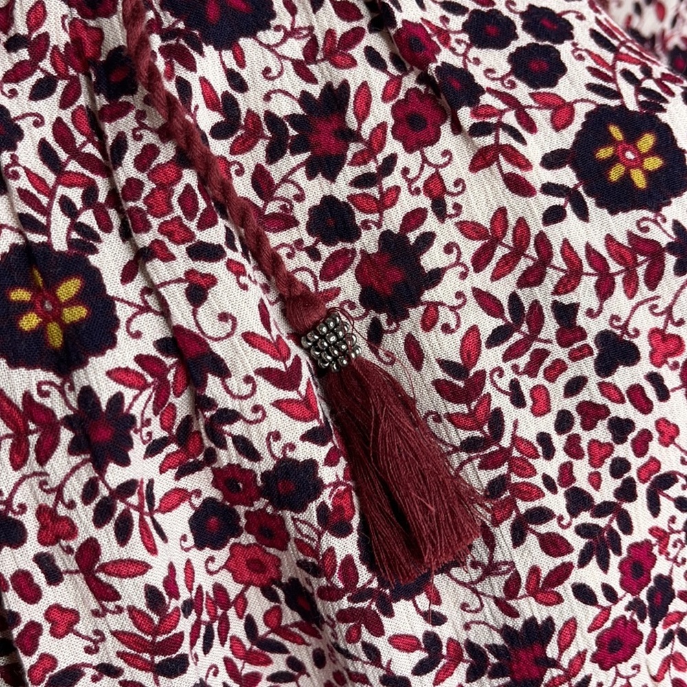 NWT 🆕 American Eagle Floral Boho Pheasant Dress - Picture 8 of 10